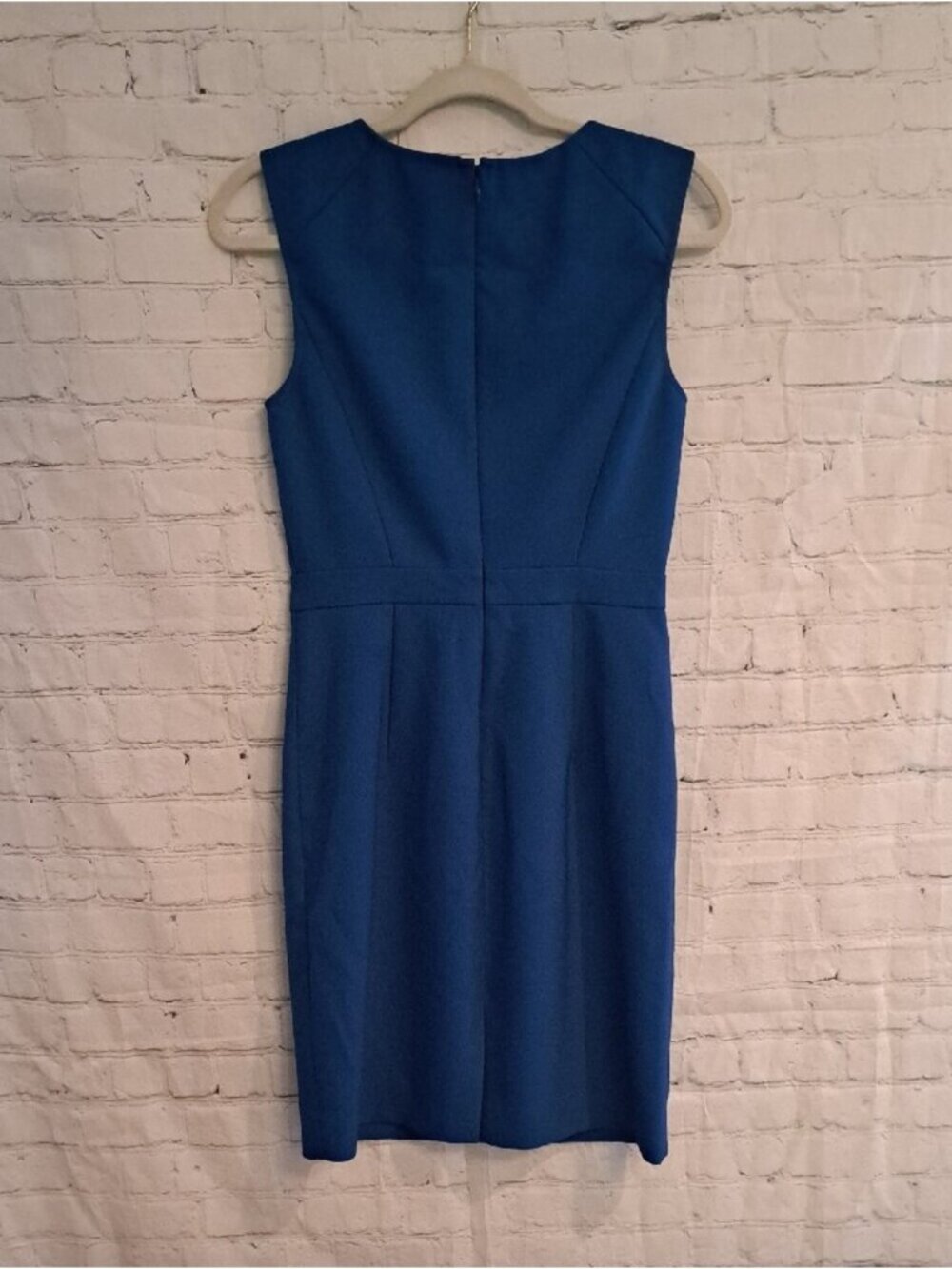 J. Crew Blue Sheath Dress - Picture 4 of 5
